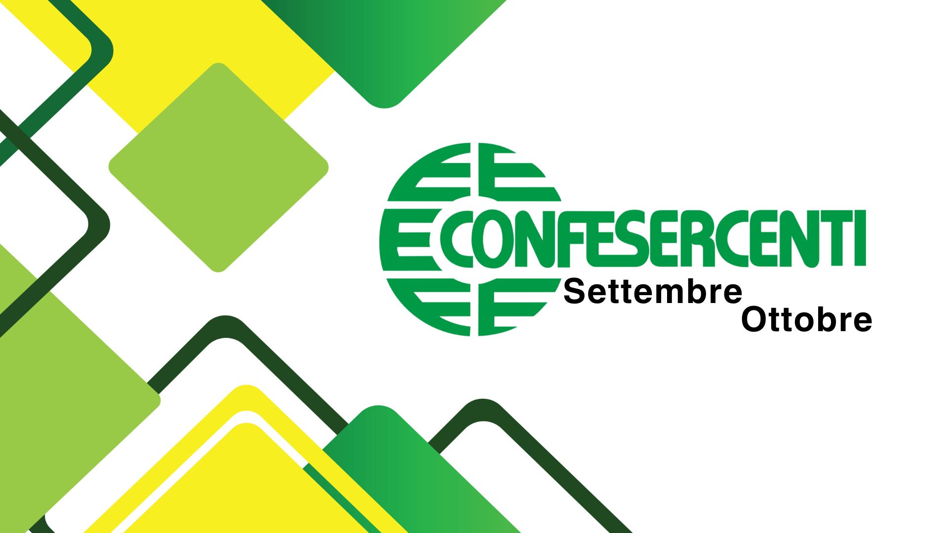 Dalla Legge di bilancio alle Assemblee di categoria: le attività di Confesercenti a settembre e ottobre