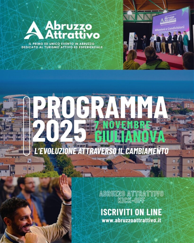 Confesercenti Abruzzo: turismo, destinazione gentilezza. Domani 7 novembre “Abruzzo Attrattivo” a Giulianova